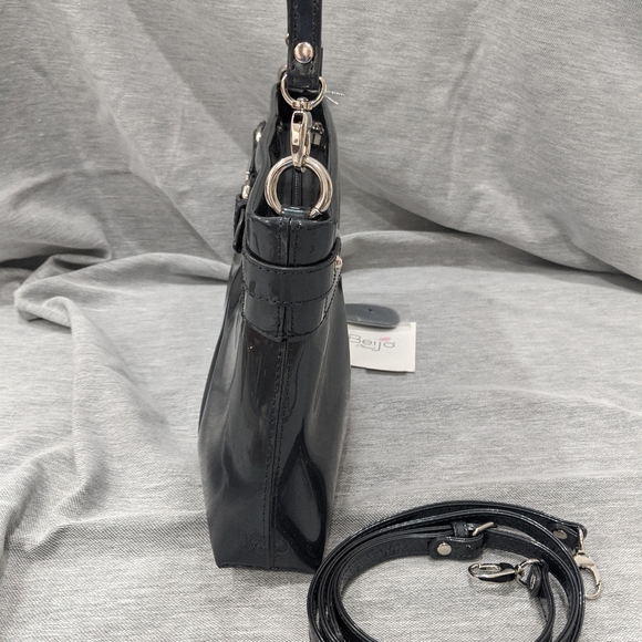 NWT Beijo "Lady Like” handbag in Charcoal - Picture 4 of 5